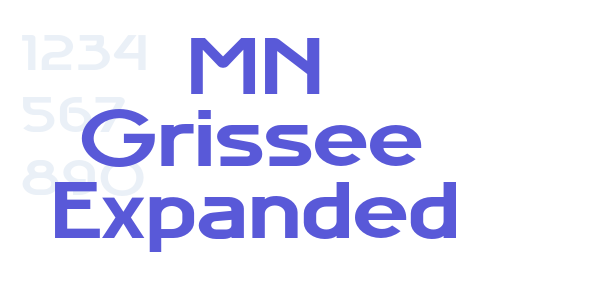 MN Grissee Expanded font free