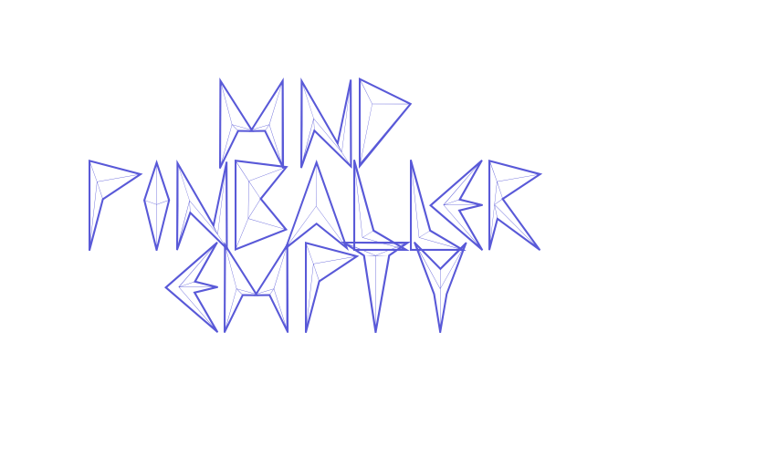 MND Pinballer empty Font