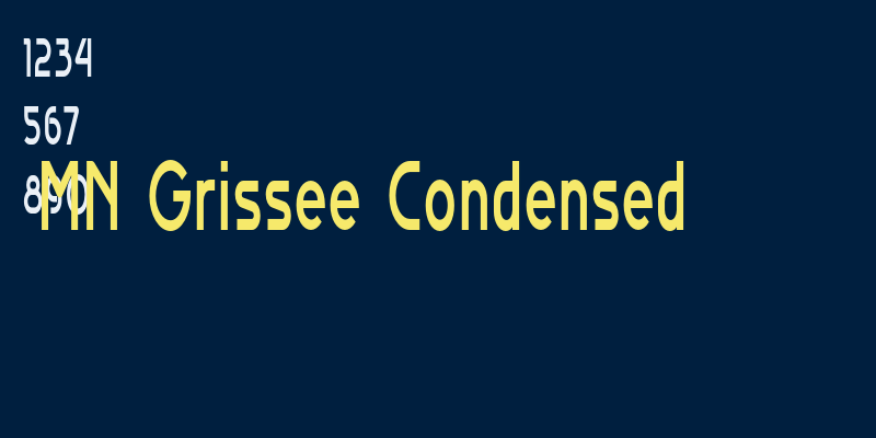 MN Grissee Condensed