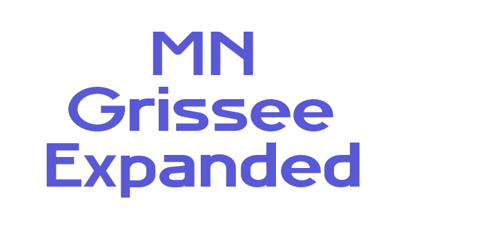 MN Grissee Expanded Font Download