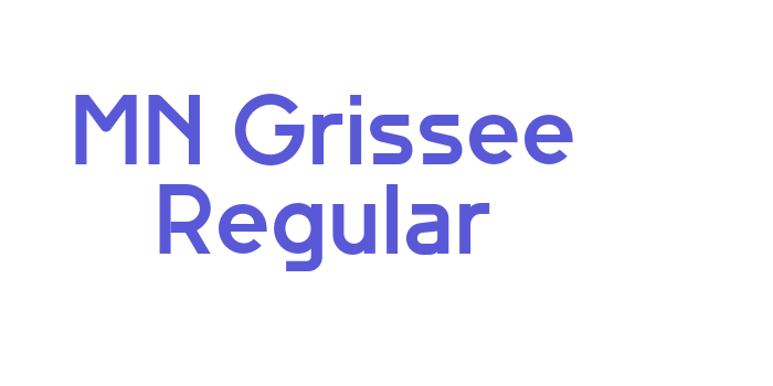 MN Grissee Regular Font Download