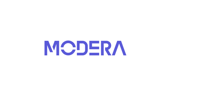 MODERA Font Download