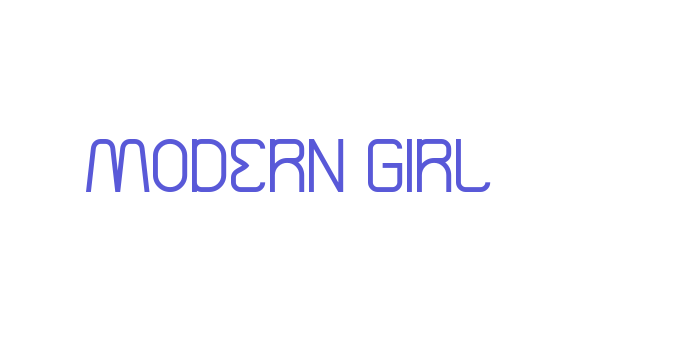 MODERN GIRL Font