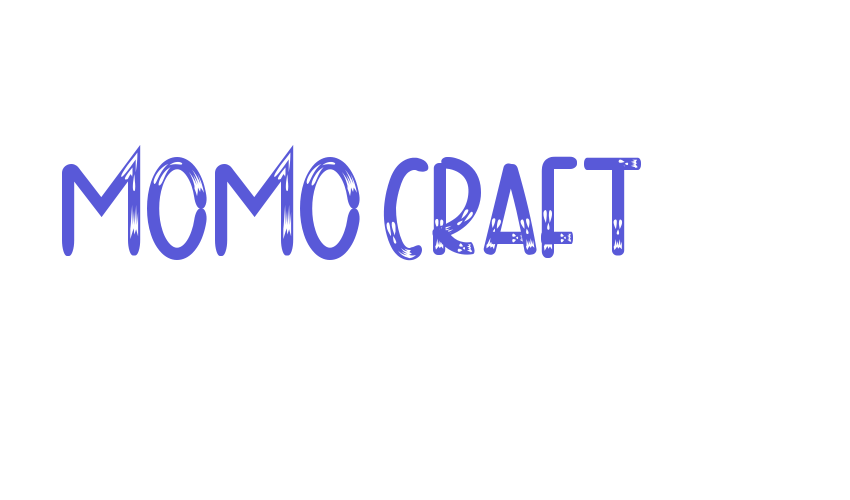 MOMO CRAFT Font Download