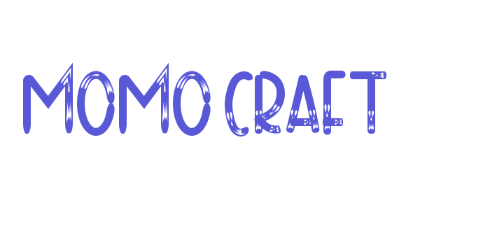 MOMO CRAFT Font Download