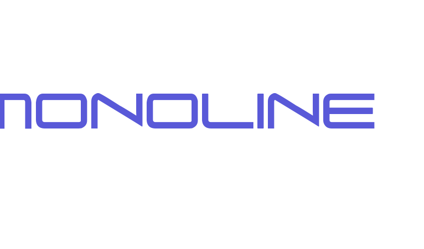 MONOLINE Font Download