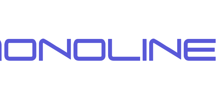 MONOLINE Font