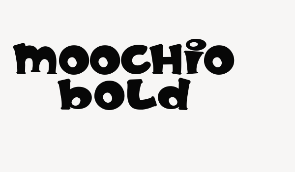 MOOCHIO Bold Font