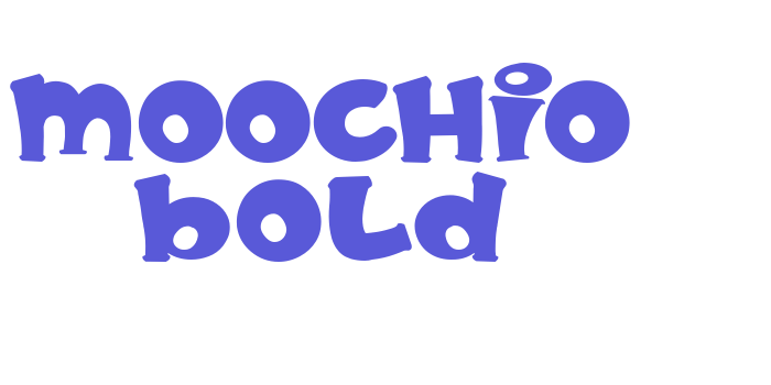 MOOCHIO Bold Font