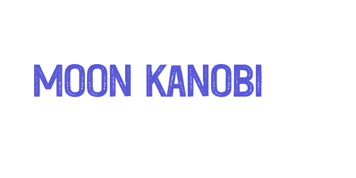 MOON KANOBI Font Download