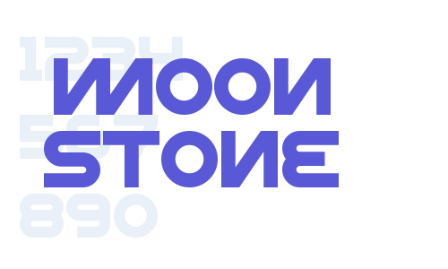 MOON STONE Font Download