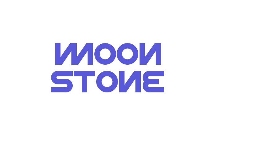 MOON STONE Font Download