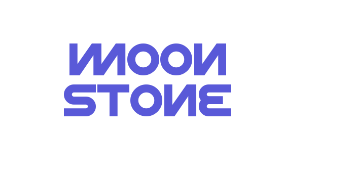 MOON STONE Font Download