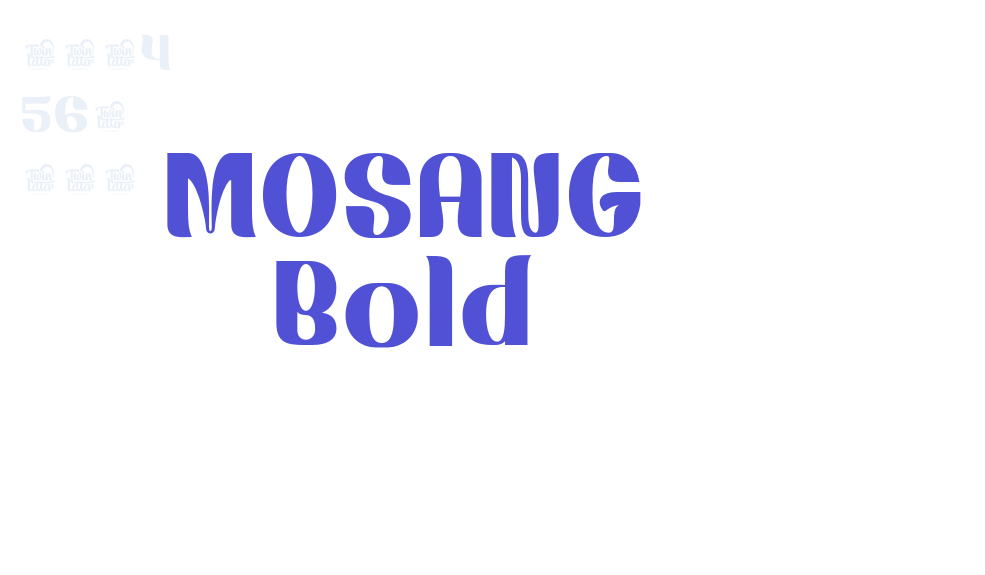 MOSANG Bold-font-download