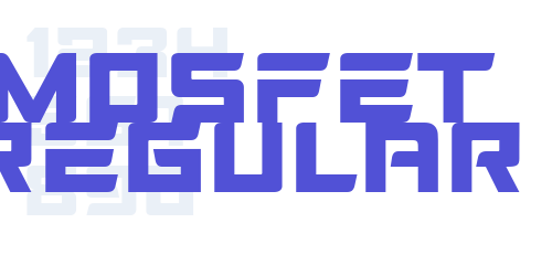 MOSFET Regular-font-download