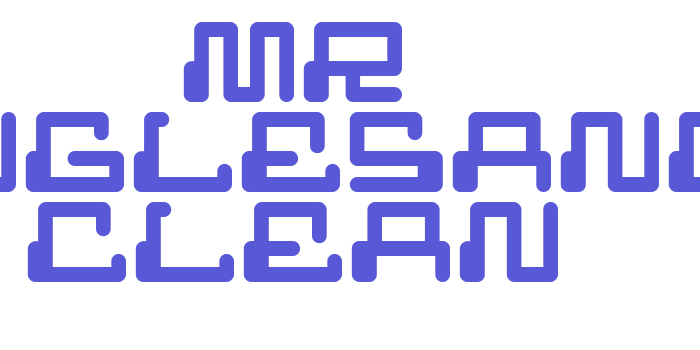 MR FUGLESANG CLEAN Font