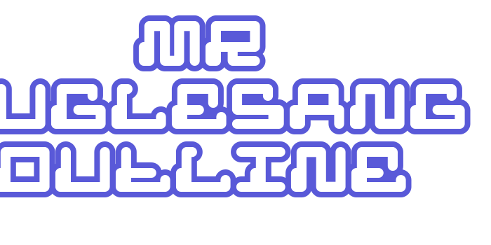 MR FUGLESANG OUTLINE Font