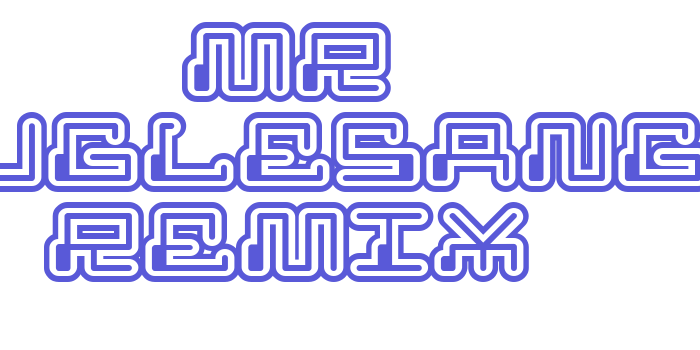 MR FUGLESANG REMIX Font