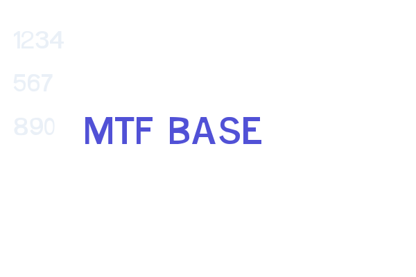 MTF Base Font Download