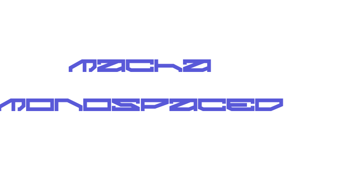 Macha Monospaced Font Download