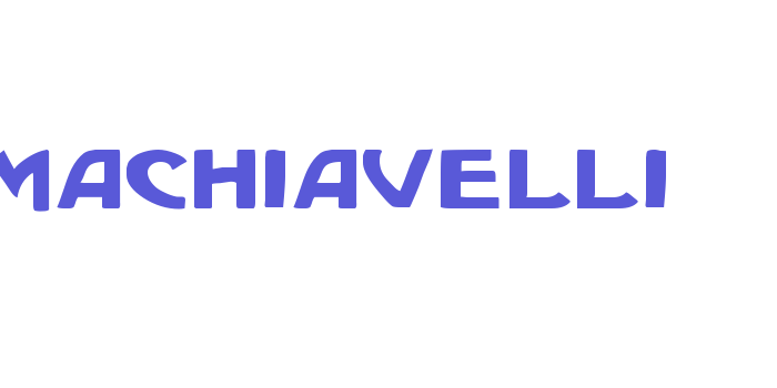 Machiavelli Font Download