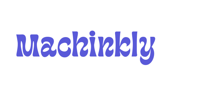 Machinkly Font