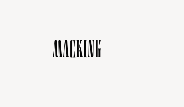 Macking Font