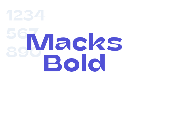 Macks Bold