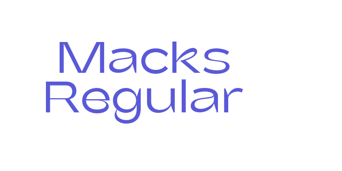 Macks Regular Font Download