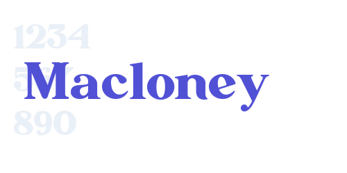 Macloney-font-download