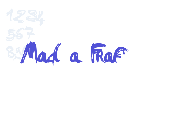 Mad a Fraf Font Download