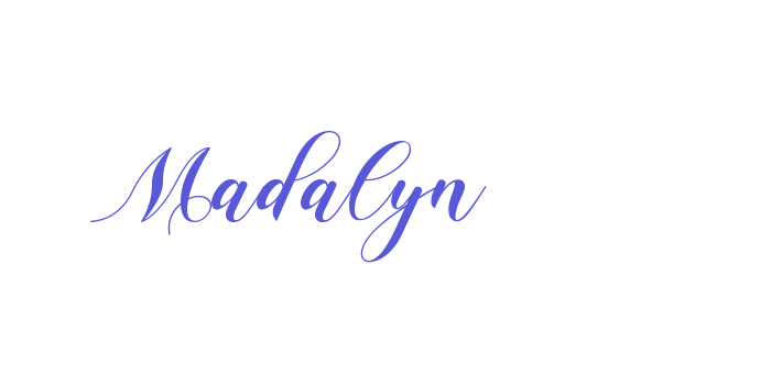 Madalyn Font Download