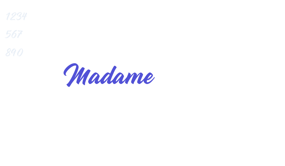 Madame-font-download