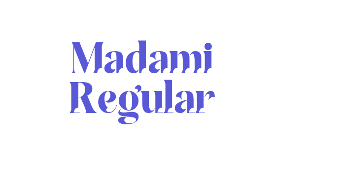 Madami Regular Font Download