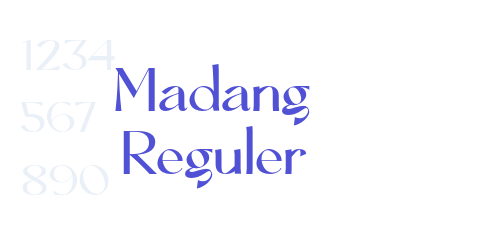 Madang Reguler-font-download