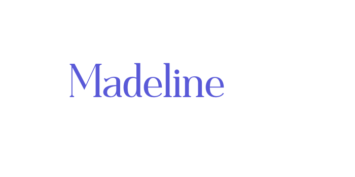 Madeline Font