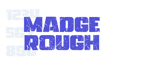 Madge Rough-font-download