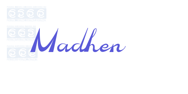 Madhen font free