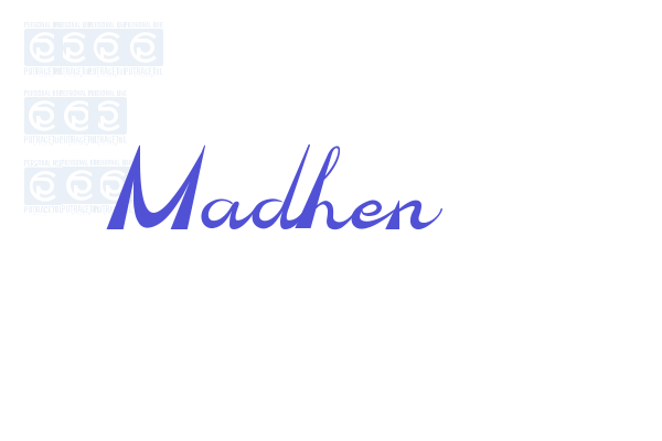 Madhen Font Download