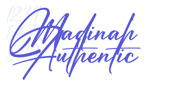 Madinah Authentic font free