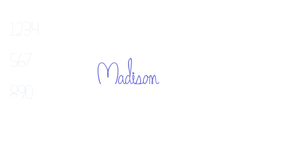 Madison font free