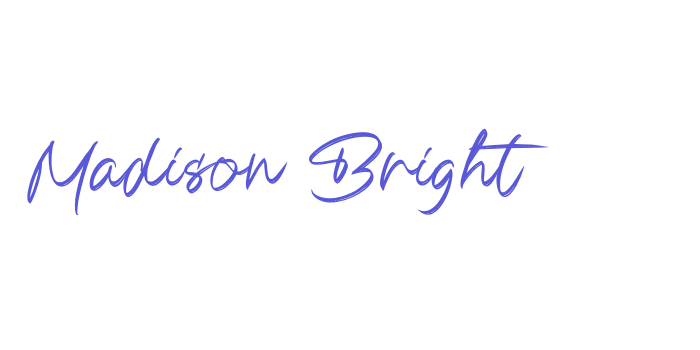 Madison Bright Font Download