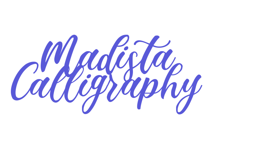 Madista Calligraphy Font