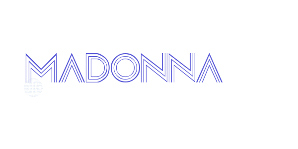 Madonna font free