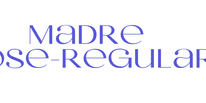 Madre Rose-Regular Font Download