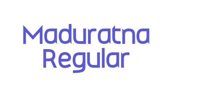 Maduratna Regular Font Download