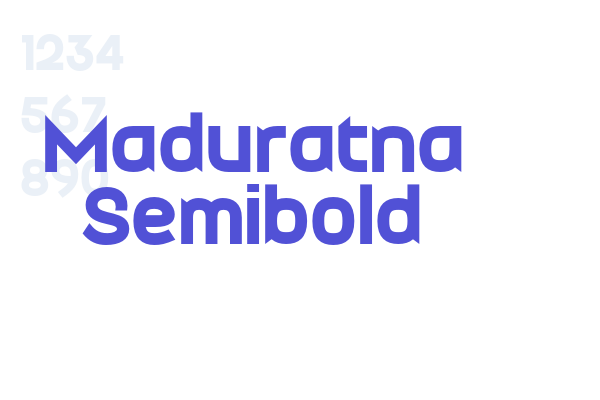 Maduratna Semibold