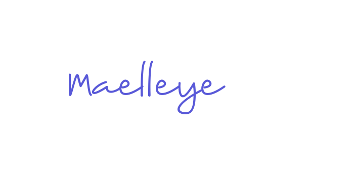 Maelleye Font Download