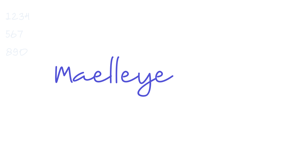 Maelleye-font-download