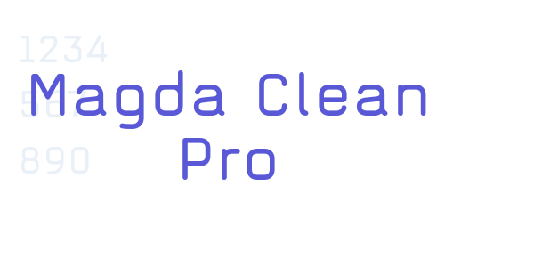 Magda Clean Pro font free